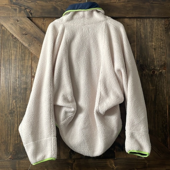 FREE PEOPLE Hit The Slopes Fleece Shawl Jecket - Picture 6 of 14